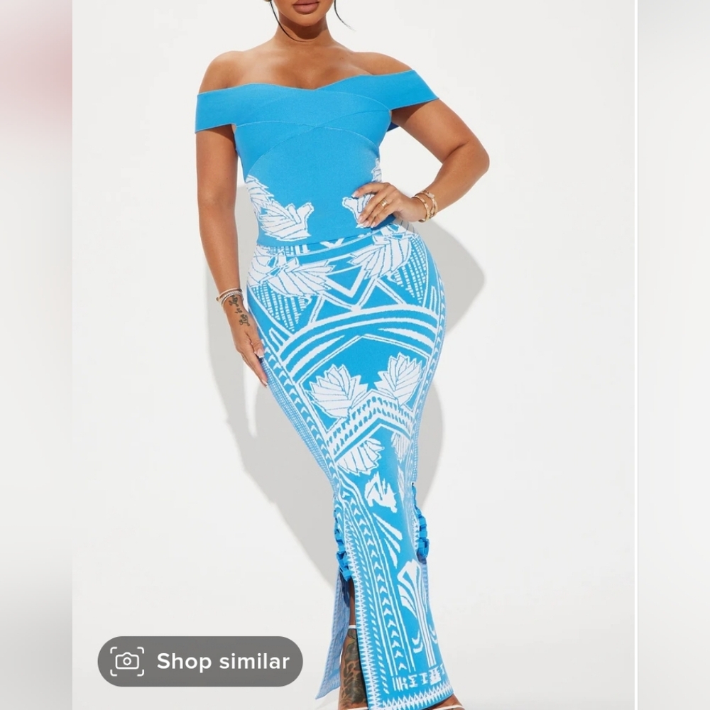 Cierra Bandage Skirt Set B2